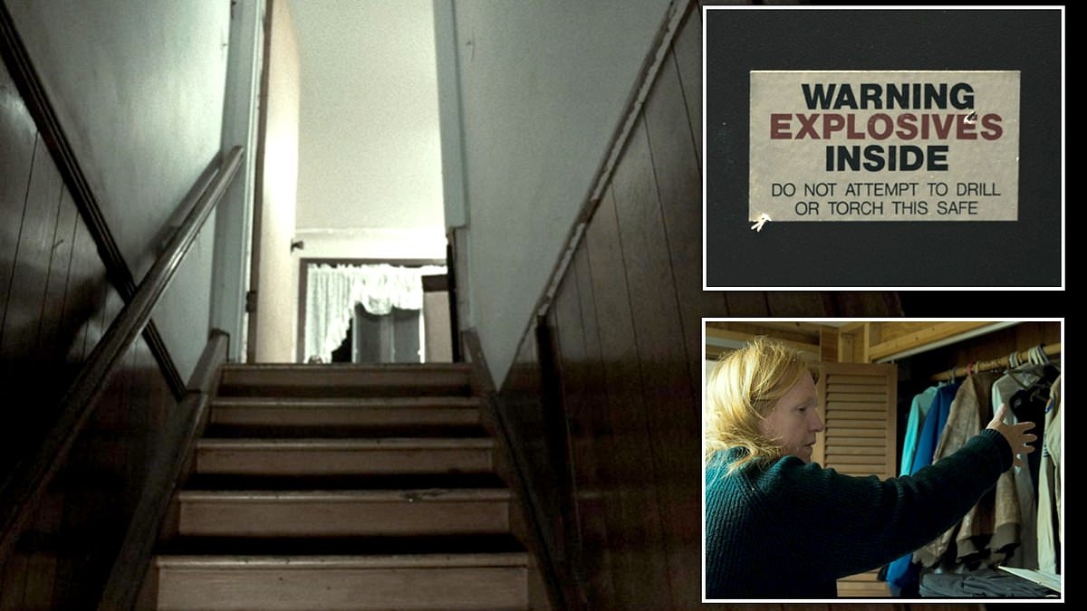 Creepy moment Gilgo Beach suspect's wife goes into 'secret' room hidden in the basement for the first time