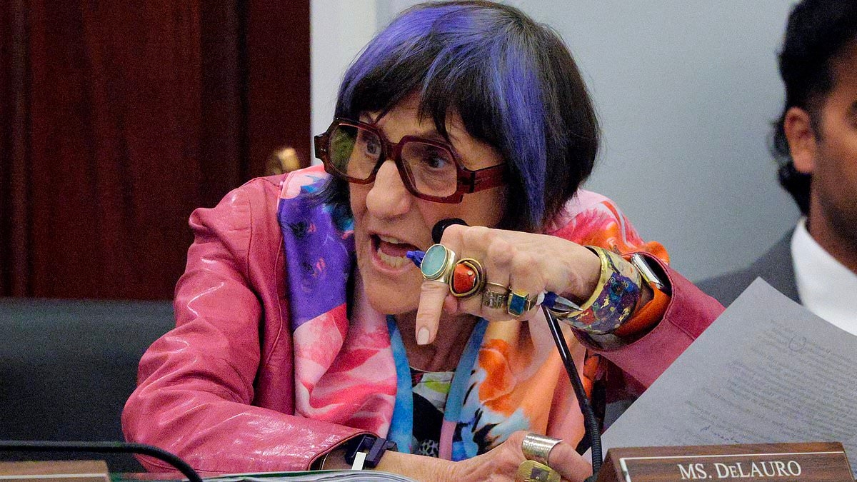Blue-haired Democrat snaps during showdown with Pete Hegseth... just days after her furious tirade at RFK Jr