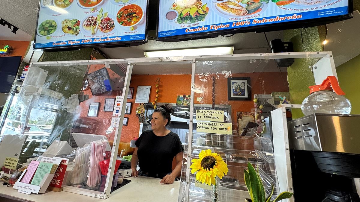 EXCLUSIVE The sad reason customers have fled El Salvadoran restaurant that went viral for helping LA riot cops