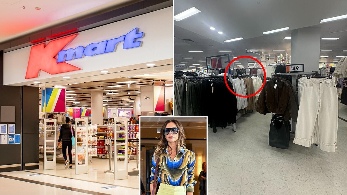 Kmart shoppers obsess over $30 'dupe' of Victoria Beckham's $800 jeans: 'They look so high-end'