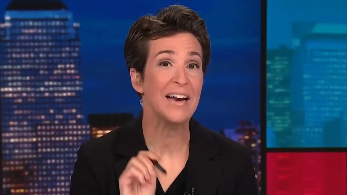Gleaming Rachel Maddow floats conspiracy theory about why Trump is sending military to LA protests