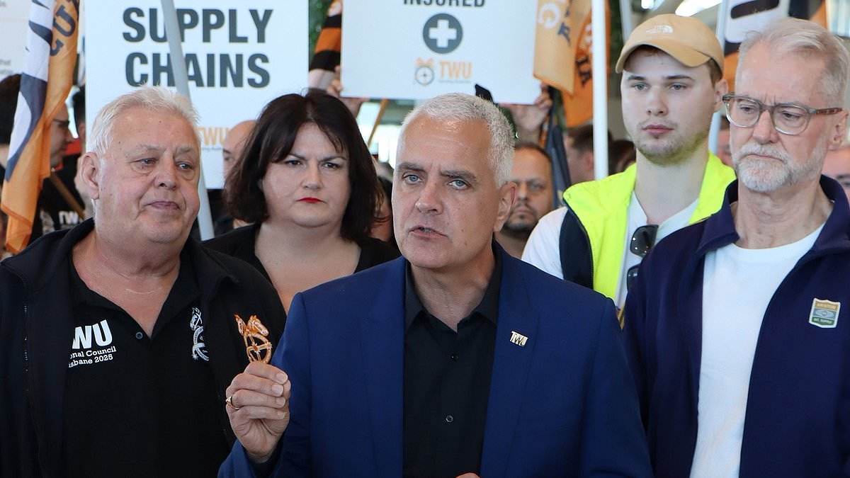 Grim warning that Australia is being 'hijacked' by union bosses - as a national strike now looms that will bring the country to a grinding halt
