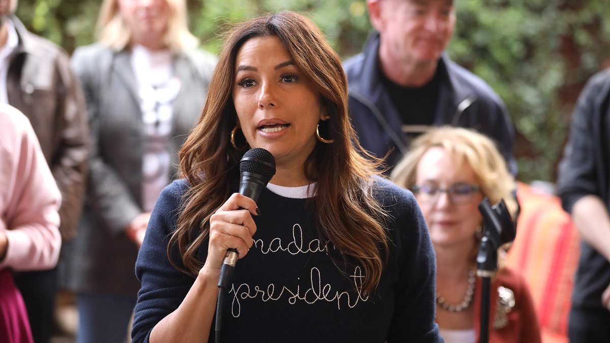 Eva Longoria complains about ICE deportations and LA raids from her Spanish home after quitting 'dystopian' US
