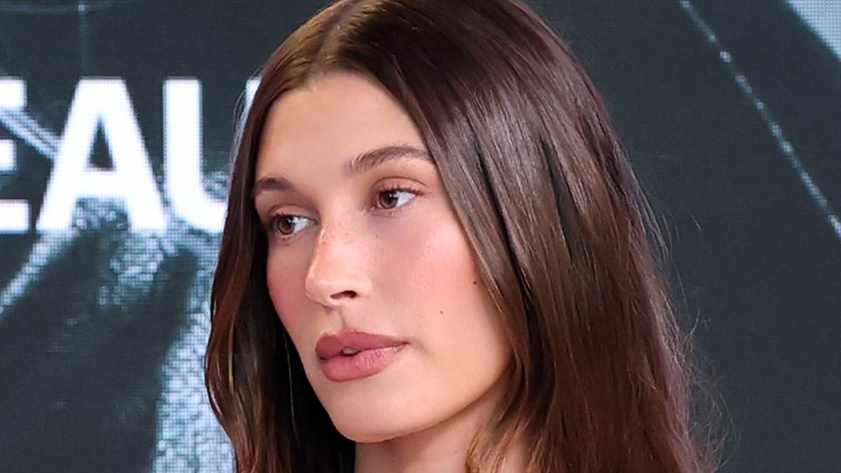 Leggy Hailey Bieber attends event without husband Justin after he lashed out at a concerned fan