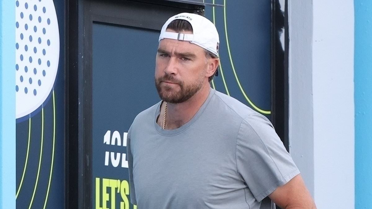 Eagle-eyed fans spot VERY surprising nod to Taylor Swift in Travis Kelce's gym bag