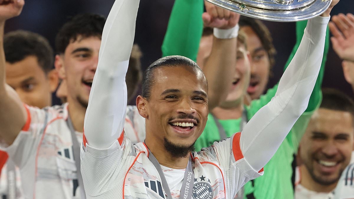 Leroy Sane in 'advanced talks with shock club' after telling Bayern Munich he will leave for free this summer - in blow to Arsenal after 'meeting agent'
