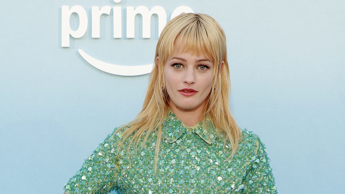 Esther McGregor shows off her quirky sense of style in a sequin crop top at We Were Liars world premiere in New York City