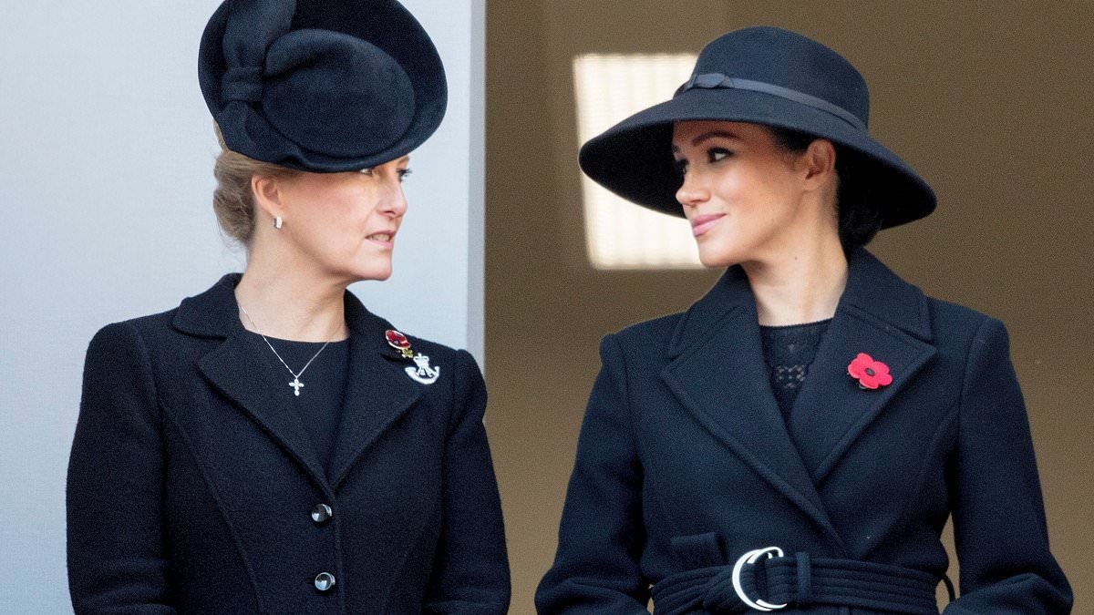 Duchess Sophie's blunt response when asked about Meghan Markle
