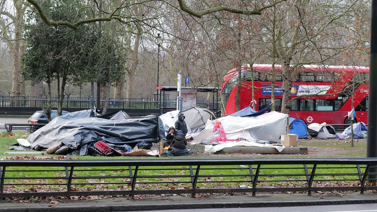 Fears of rise in homeless tent cities as rough sleeping is decriminalised: Angela Rayner is set to abolish 200-year-old law despite soaring numbers living on streets