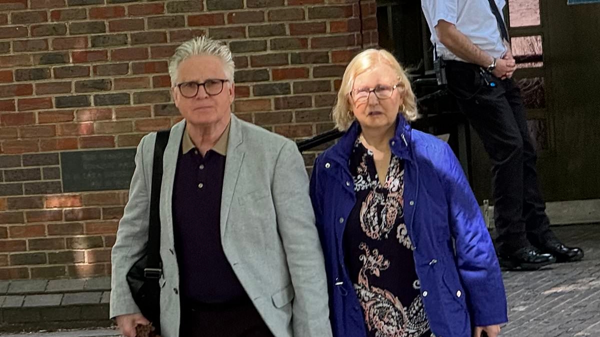 Company boss, 72, 'throttled his neighbour and damaged his Jaguar in 'very messy' dispute over shared driveway of his £540,000 home', court hears