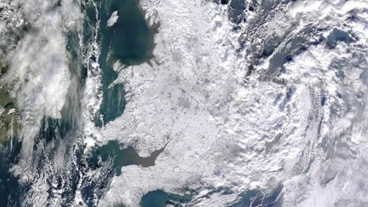 The real-life Day After Tomorrow: Scientists reveal exactly how COLD Britain will get if the Gulf Stream collapses - with some areas plunging to -30°C