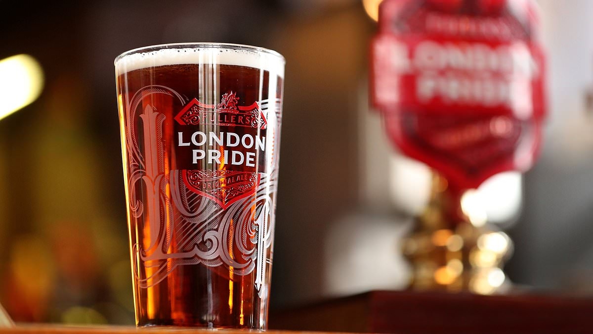 Major pub chain forced to hike the cost of a pint by 15p after Labour's tax grab landed it with extra £8million staff costs