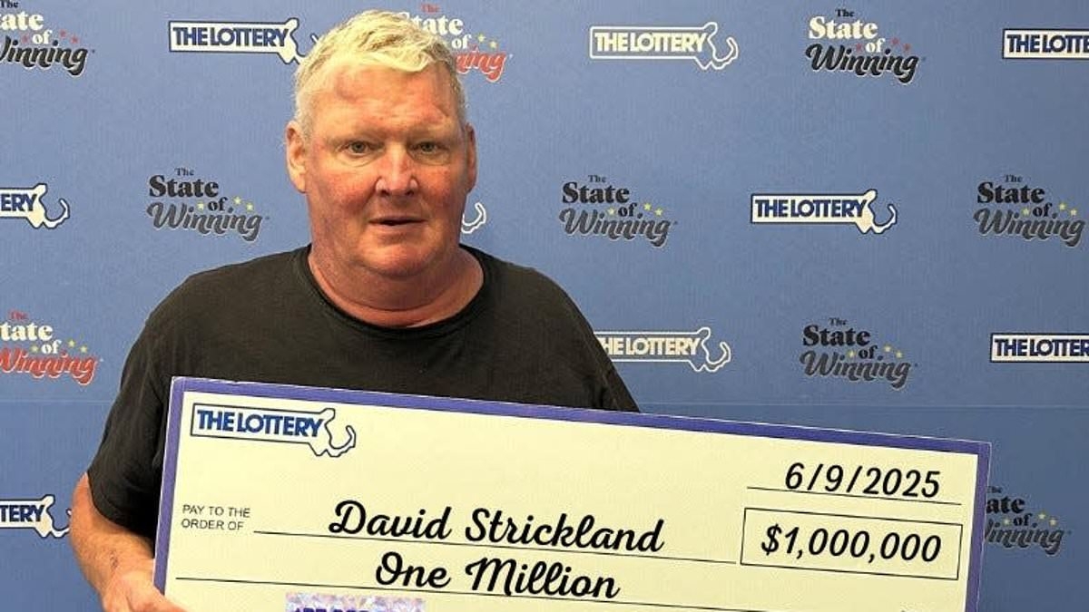 Massachusetts $1M lottery winner who's never taken vacation reveals what he's going to do with winnings