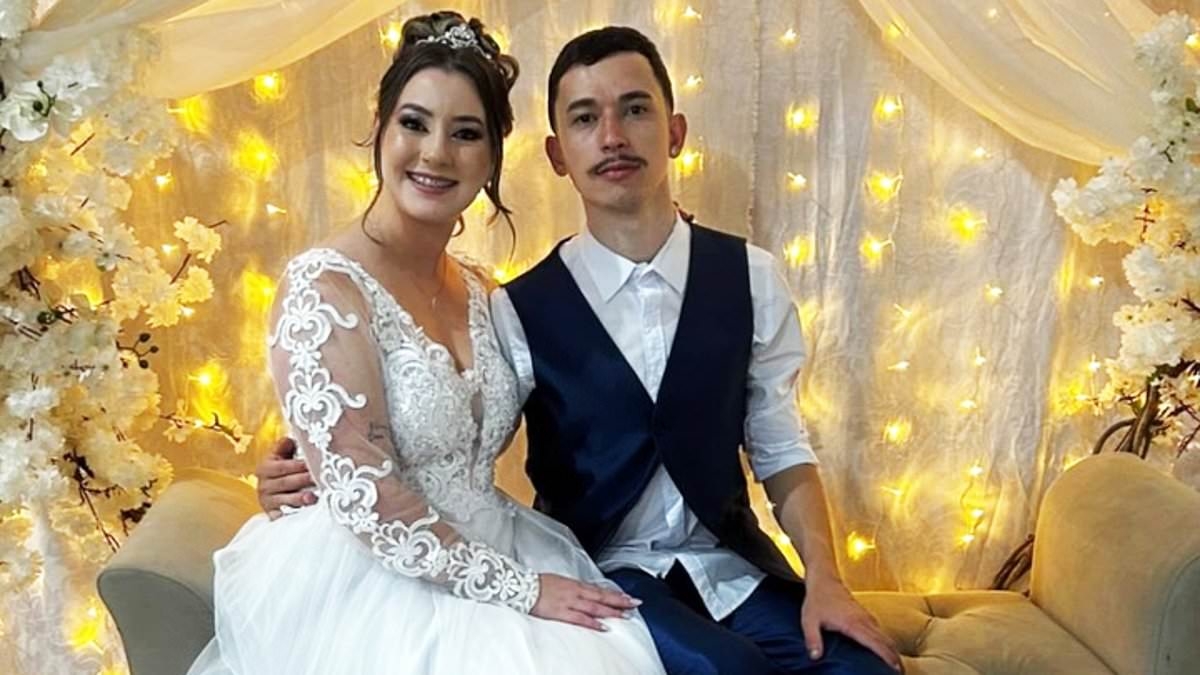 Groom's shocking reaction to his 'beautiful bride' at the altar goes viral