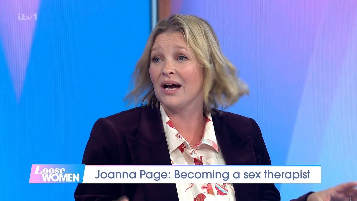 Gavin & Stacey's Joanna Page swipes 'you guys are ruining my career move!' at stunned Loose Women panel as she talks quitting showbiz for VERY different job