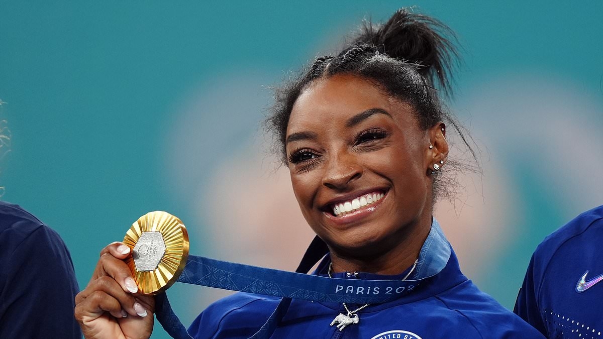 Simone Biles accused of going from 'USA hero to woke leftist' as she's hit with shocking allegation amid trans feud