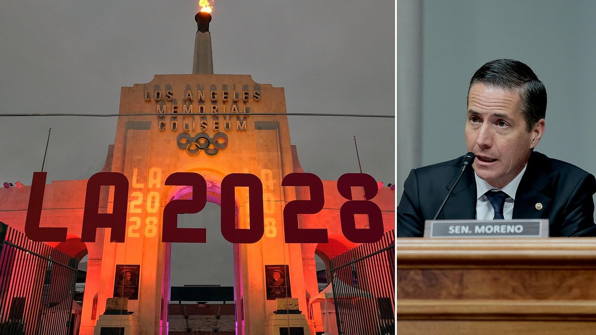 Top Republican floats wild idea that LA should be stripped of hosting 2028 Olympic games after ICE rioters set city on fire