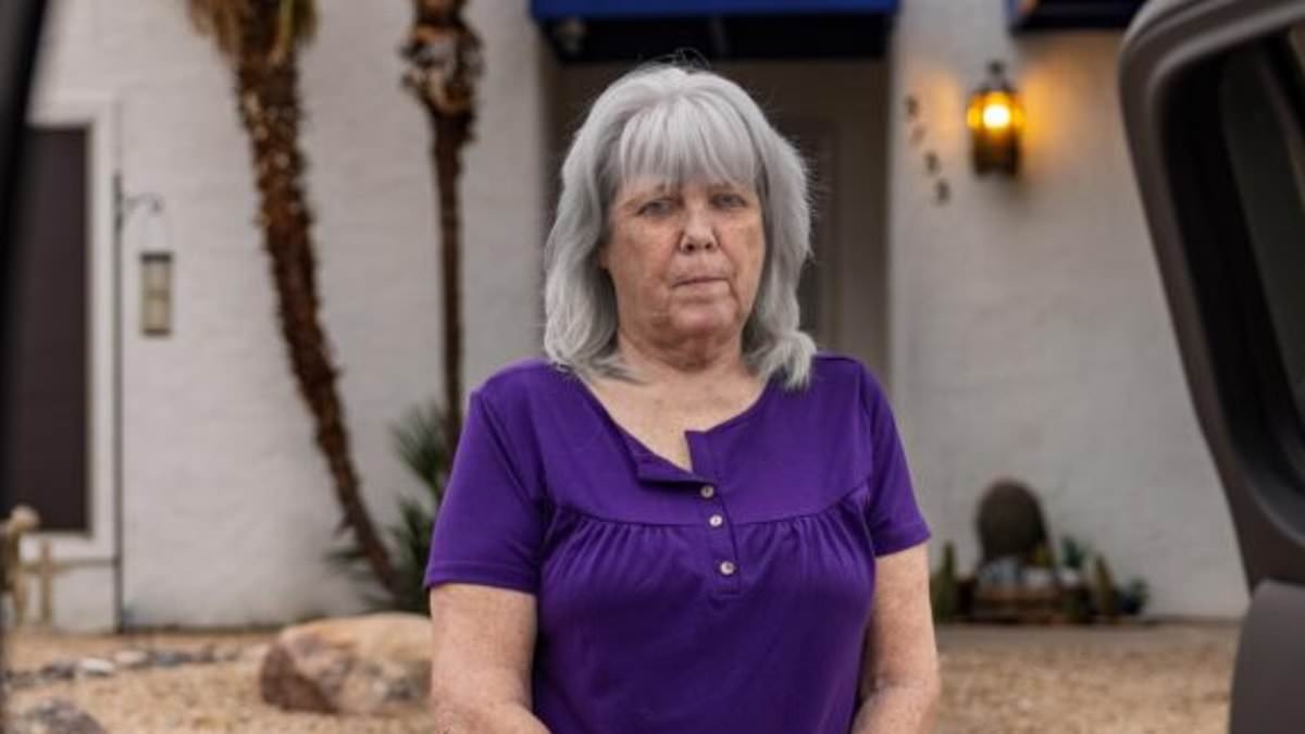 Innocent Arizona grandmother arrested and hauled away to jail while gardening after being mistaken for fugitive