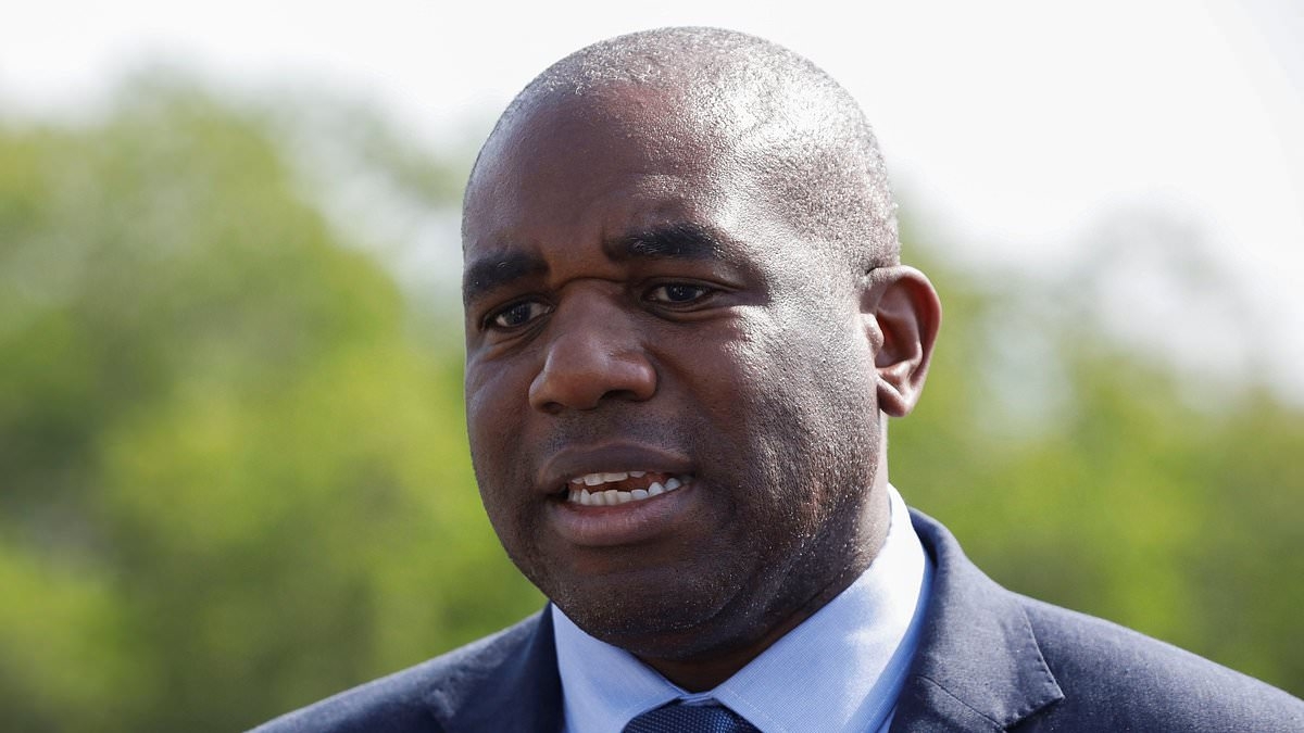 Don't forget who real enemy is, U.S. warns Lammy over sanctions of two Israeli ministers over ‘egregious abuses' of human rights in Gaza