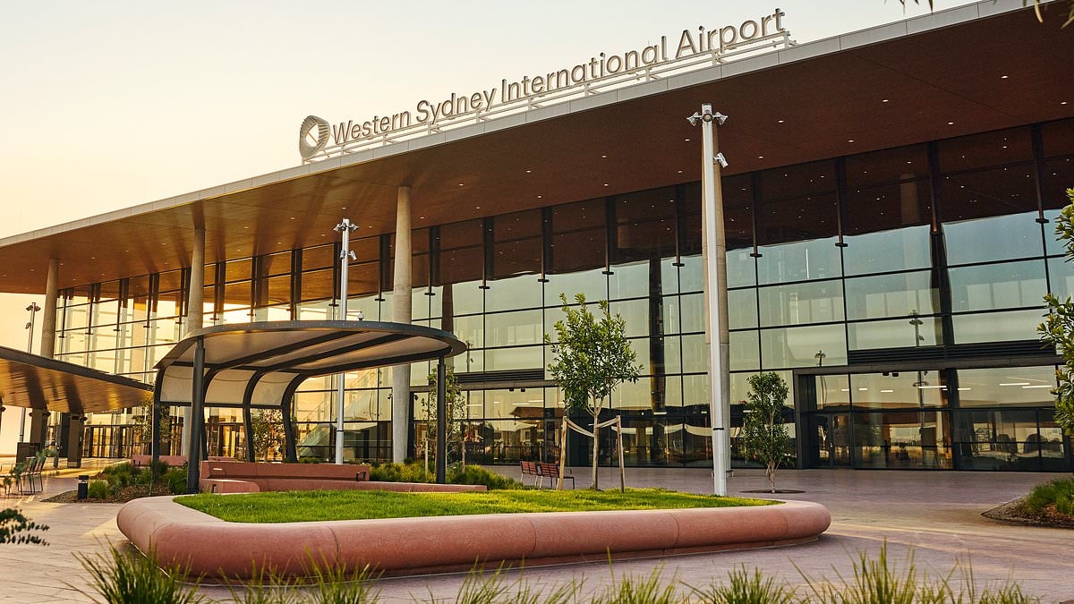 First look at Sydney's new international airport as the 24-hour terminal is officially unveiled