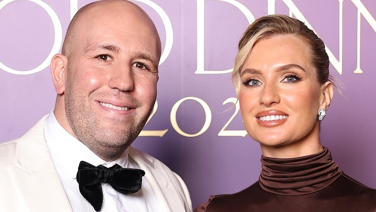 Pilates Queen ensures all eyes are on her as she goes braless at $3500-a-head Gold Dinner