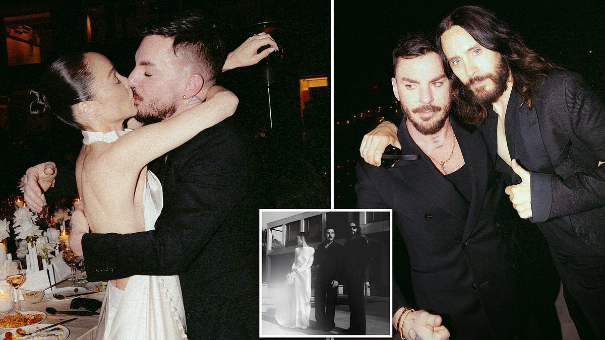 Inside Cara Santana and Shannon Leto's glamorous Beverly Hills wedding with star-studded guest list