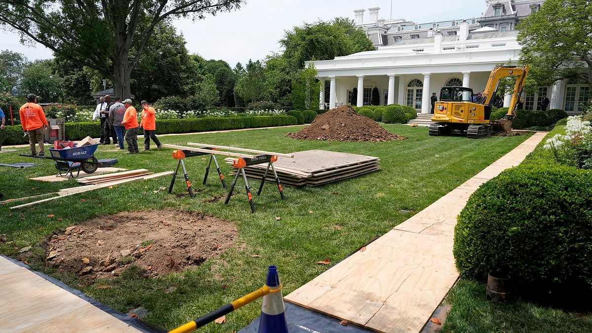 All the major changes as Trump tears apart the White House... including VERY personal touches that'll leave the Left furious