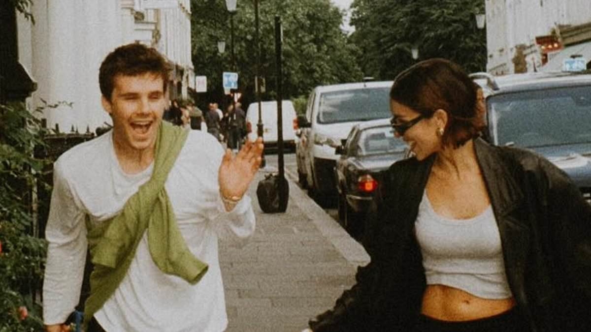 Jackie Apostel, 30, gives a sweet insight into her relationship with boyfriend Cruz Beckham, 20, as they spend time together in London