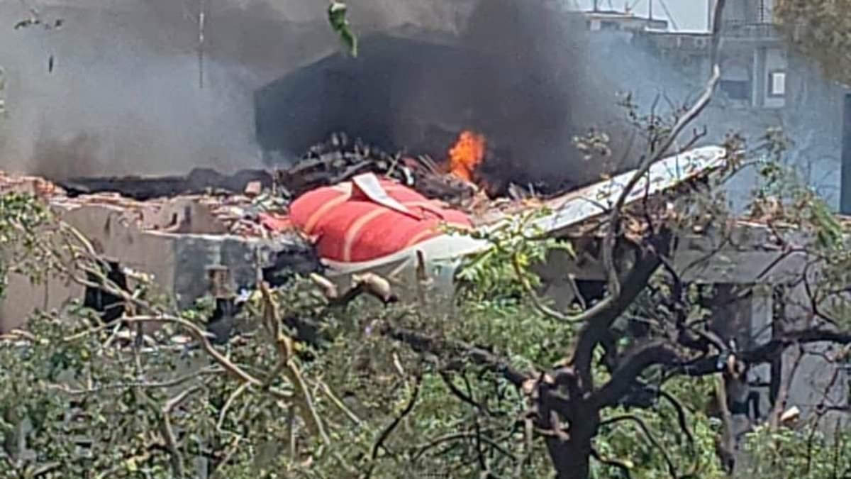 Air India crash live updates: Plane bound for London carrying 242 people crashes in Ahmedabad