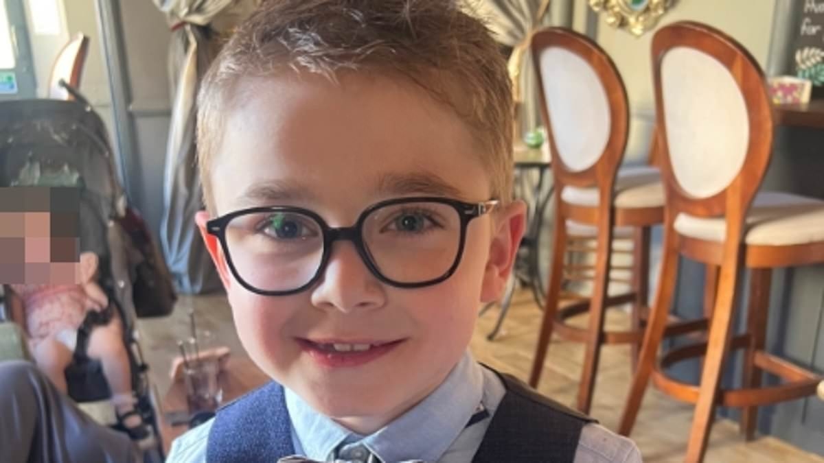 EXCLUSIVE Schoolboy, 8, diagnosed with terminal illness after GPs dismissed symptoms as dyspraxia for two years