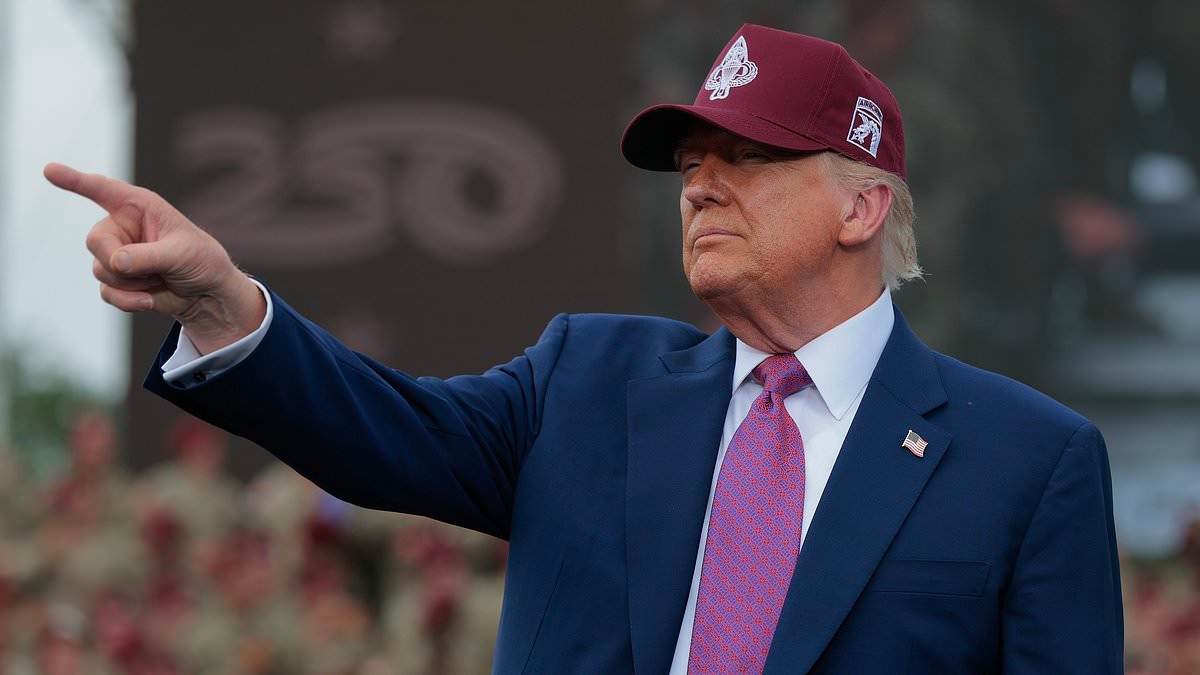 Trump reveals the classical instrument he used to play as a child