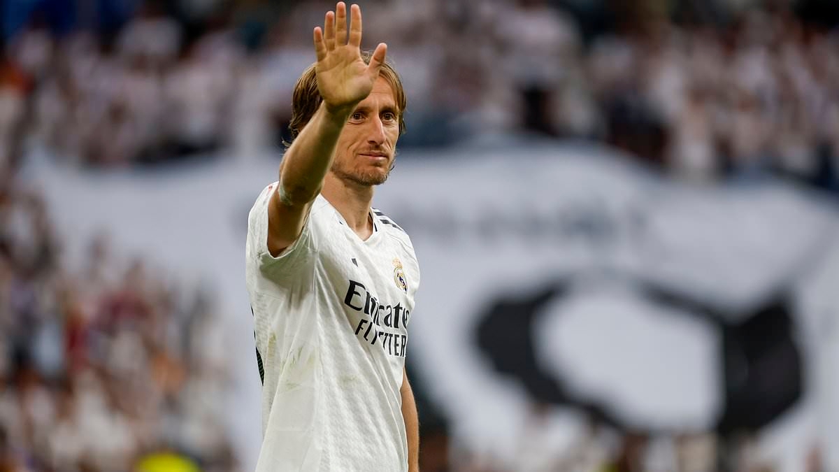 Real Madrid legend Luka Modric, 39, 'set to undergo medical' at European giants ahead of move following Club World Cup