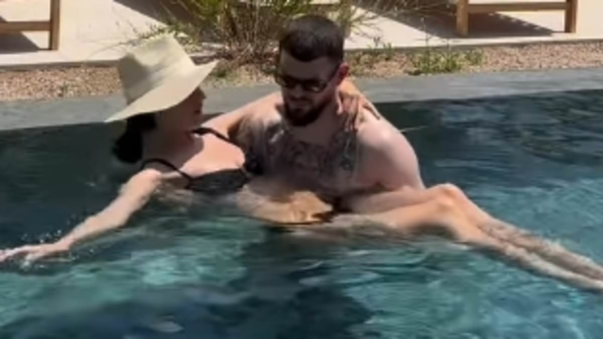 Megan McKenna shares candid honeymoon Insta versus reality as she enjoys passionate smooch with husband Oliver Burke