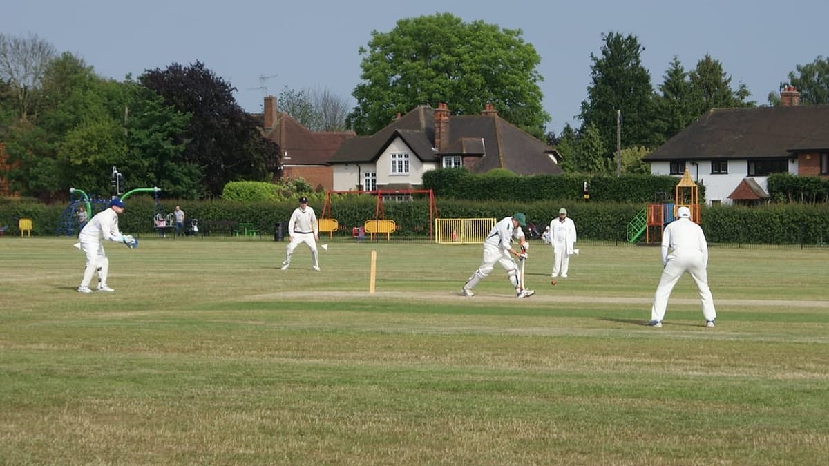 That's just not cricket! Furious players banned from using traditional home ground after local complains of being hit by ball