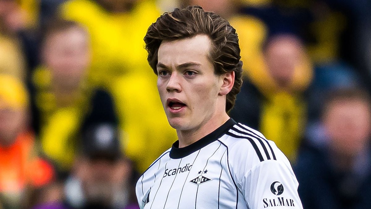 Manchester City agree £12.5m fee to sign Sverre Nypan - with Pep Guardiola's side beating Arsenal and Aston Villa to Rosenborg midfielder