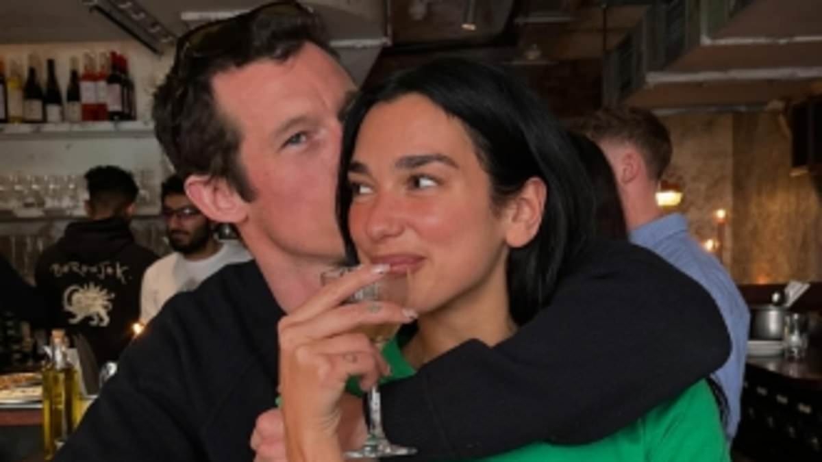 Dua Lipa CONFIRMS engagement to Callum Turner following months of speculation as she gushes it's a 'really special feeling to grow old together'