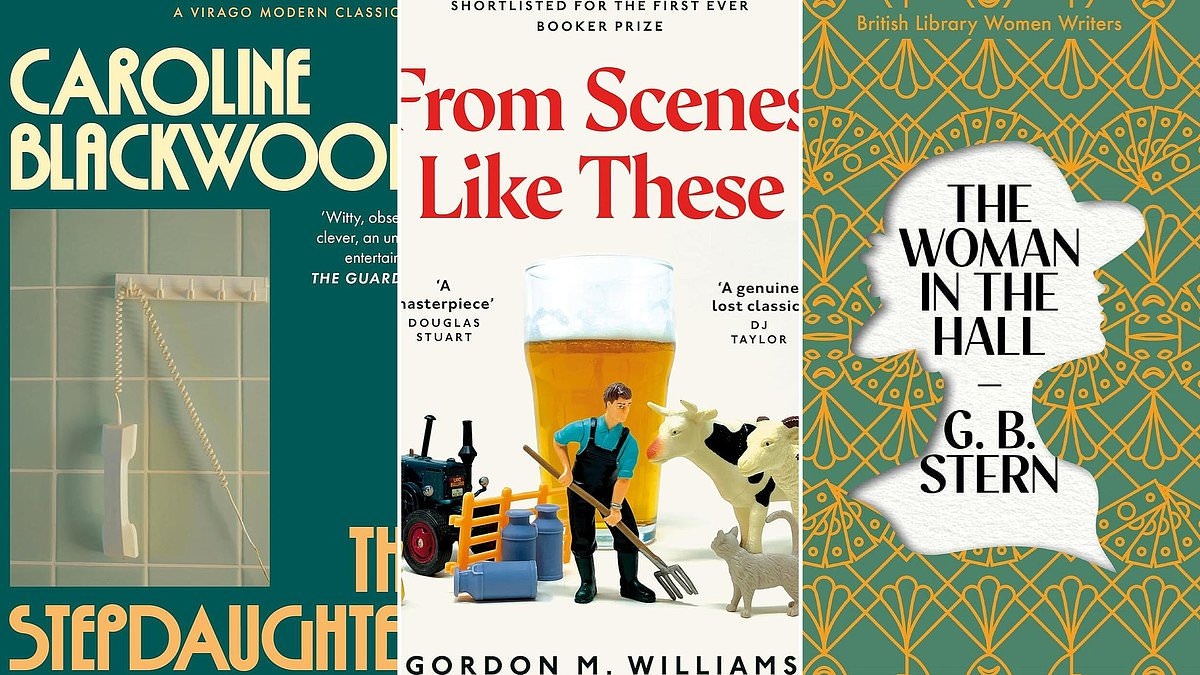 Forgotten classics take centre stage in this week's Retros: THE STEPDAUGHTER by Caroline Blackwood, FROM SCENES LIKE THESE by Gordon M. Williams, THE WOMAN IN THE HALL by G. B. Stern