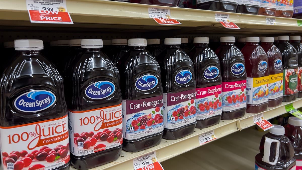 Breakfast favorite Ocean Spray reveals first snack flavors in 30 YEARS