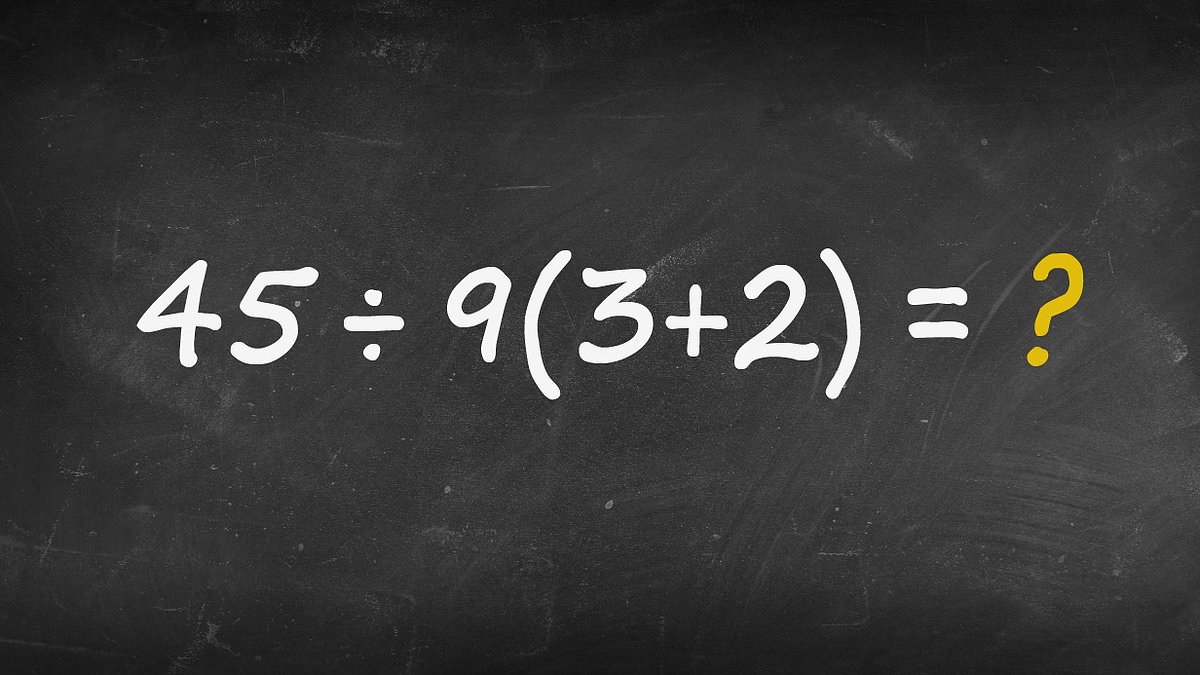 Simple looking math problem leaves people stumped - are you smarter than a 5th grader?