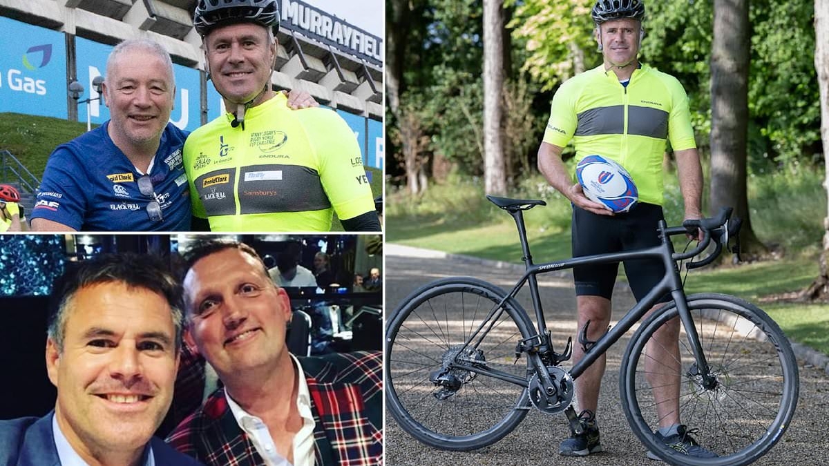 Mail Sport Extreme: Logan ready to do it for Doddie - again - as former Scotland wing gets set to embark on cycle around Ireland