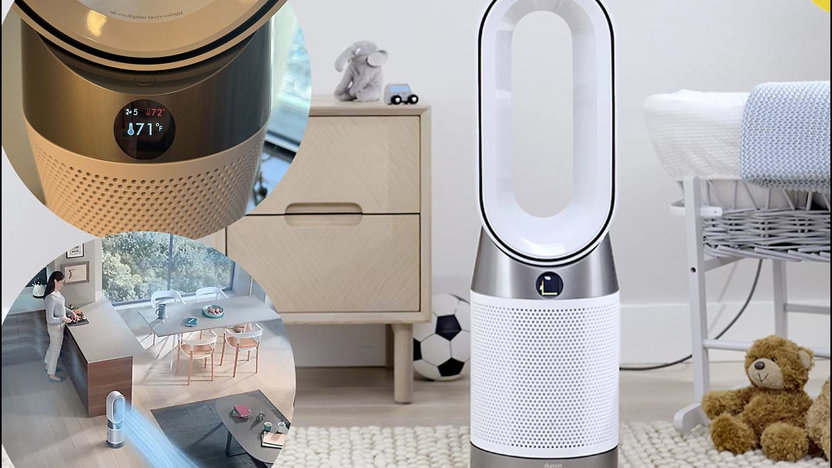 HOT deal! Stay cool and breathe clean this summer with 28% off the Dyson HP10 Air Purifier Fan