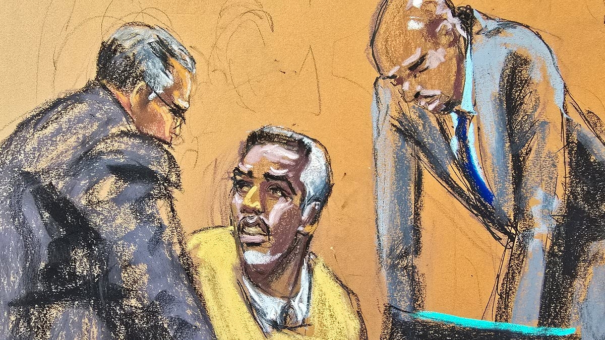 Identity of mystery rapper dominates 22nd day of Diddy's trial as jury hears he watched male escort sex show with wife and flirted with Diddy's ex 'Jane'
