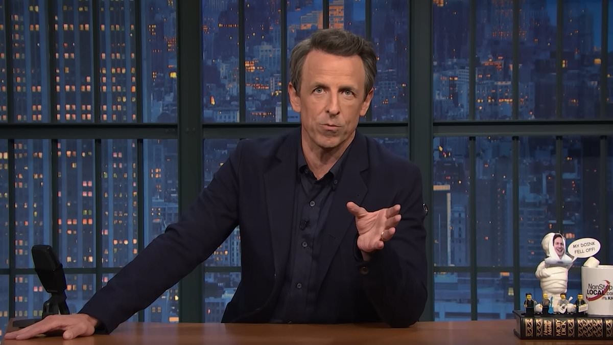 Seth Meyers takes bitter swipe at Trump over his feud with Gavin Newsom
