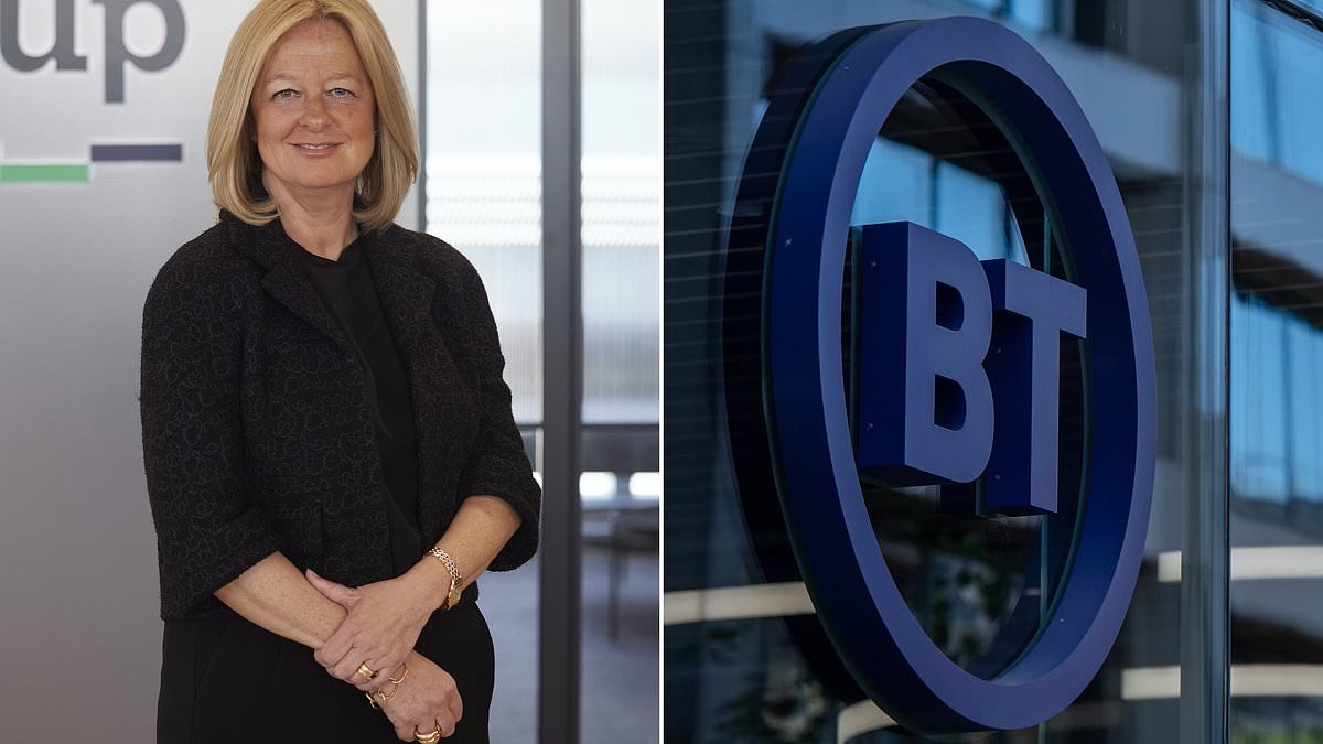 BT chief Allison Kirby pockets £2.5m in her first year as head of the telecoms giant