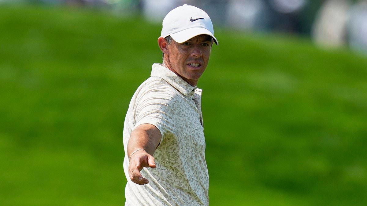 Rory McIlroy chewed up by course that's like rabid tiger as he suffers back-nine meltdown to trail early US Open leader JJ Spaun by six shots