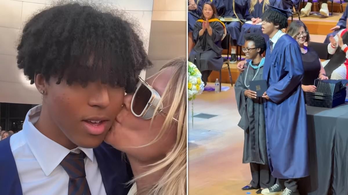 Heidi Klum 'full of joy and pride' celebrating her nepo baby Johan's graduation in LA