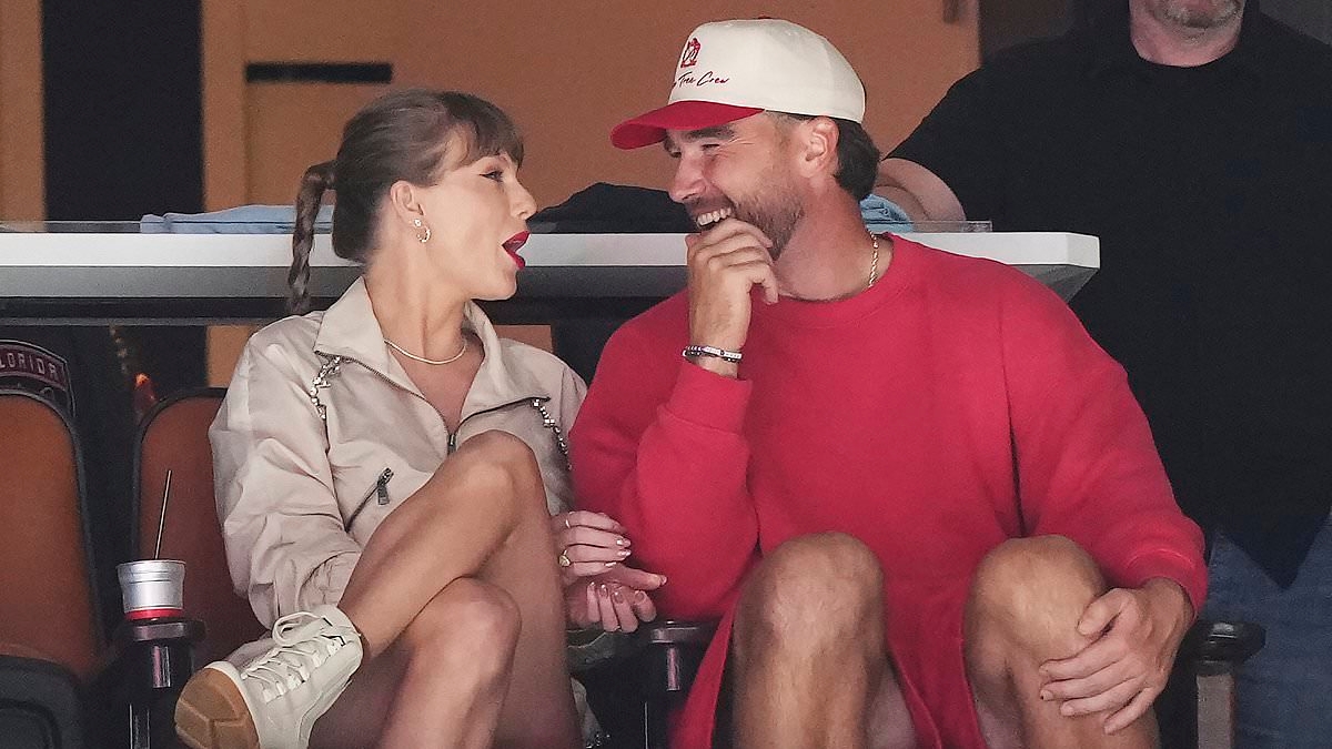 Taylor Swift and Travis Kelce make shock appearance at NHL Stanley Cup Final