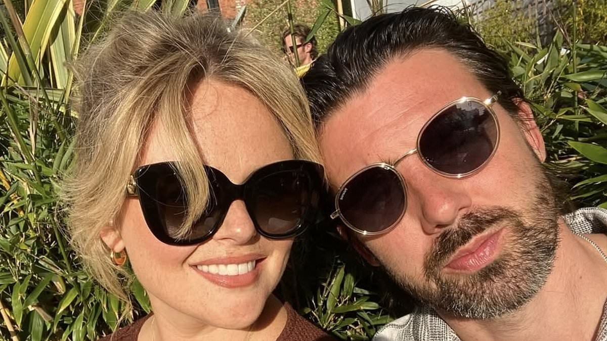 Emily Atack shares loved-up snap with boyfriend Alistair Garner a year after welcoming son Barney