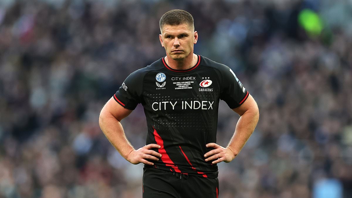 Owen Farrell agrees Saracens homecoming to open door to England recall - after being overlooked for British & Irish Lions squad
