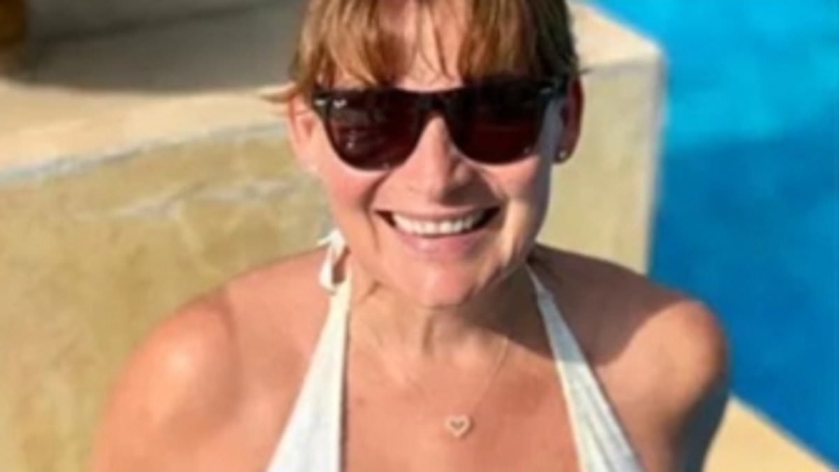 How Lorraine Kelly maintains her age-defying figure at 65 as TV presenter shares jaw-dropping bikini snap - but remains convinced 'she's got a belly'